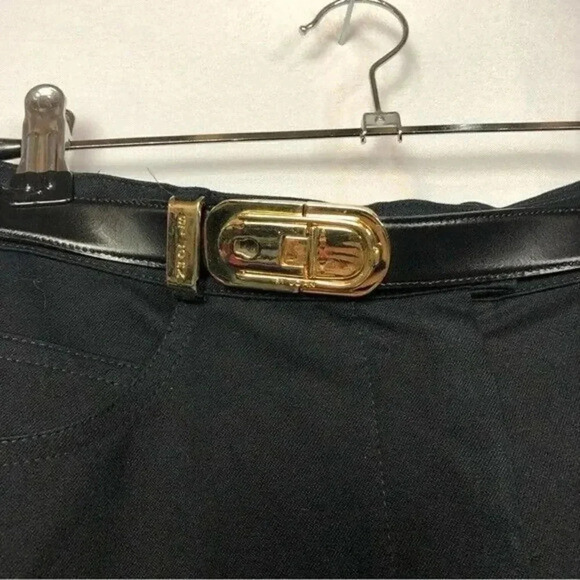 St. John Sport Black Straight Leg Jeans 6 - Picture 4 of 5